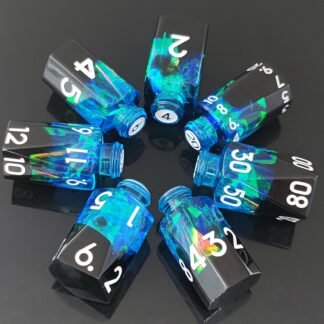 PBD251127B-black-blue-01-resin-potion-bottle-dice-main