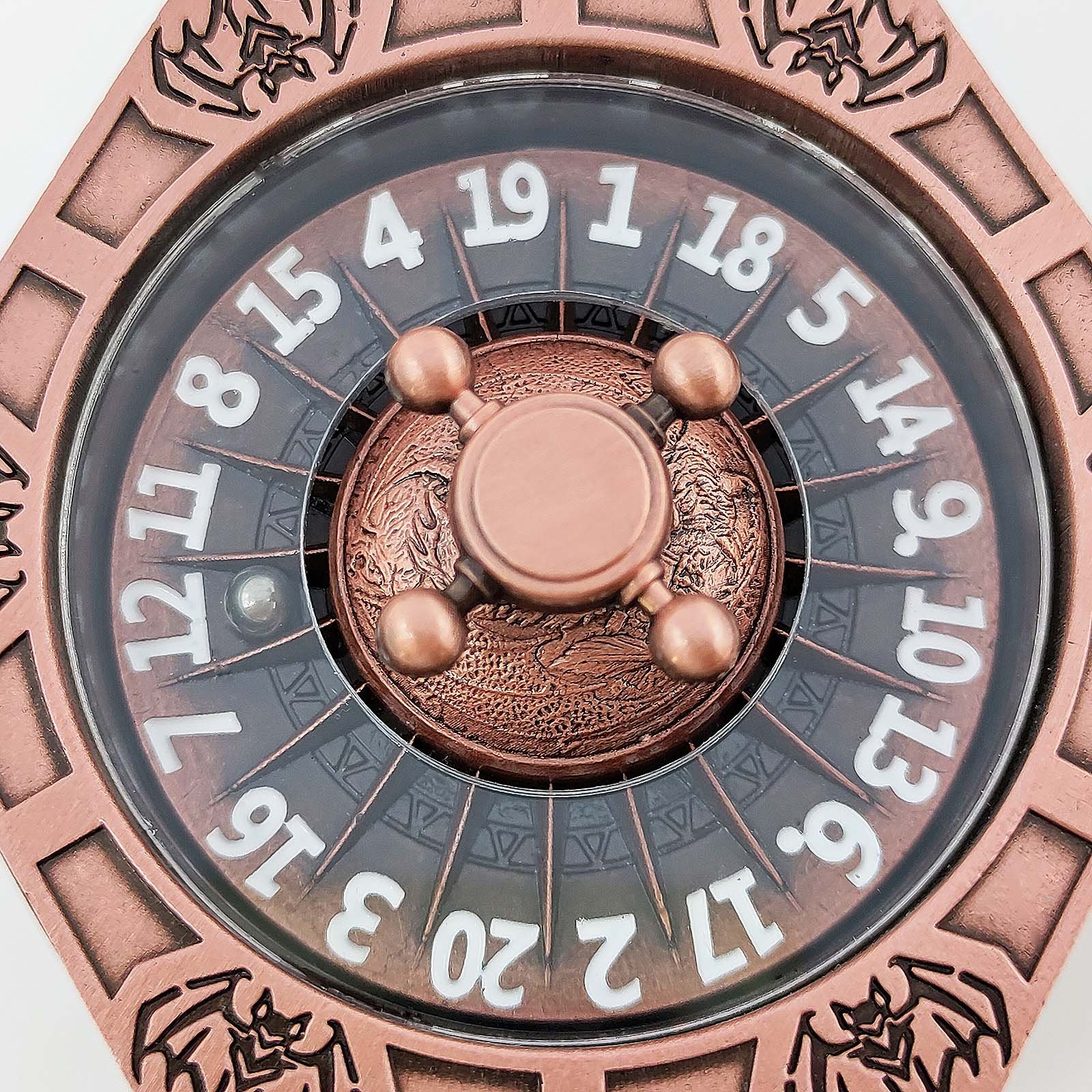 SPD251226A-Ancient-Copper-07-Viking-Dragon-Spinner-Dice-Top