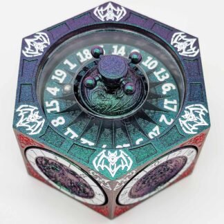 SPD251226C-Phantom-Purple-Green-01-Cthulhu-Magic-Spinner-Dice-Main